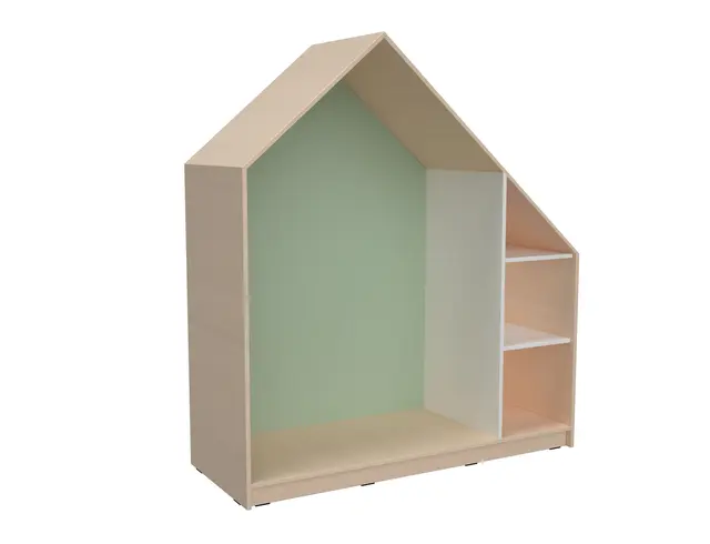 Quadro lesehus olivengrønn B155 x D60 x H186 cm 