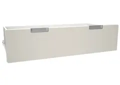 Quadro skuff bred kremhvit B76 x D19 cm