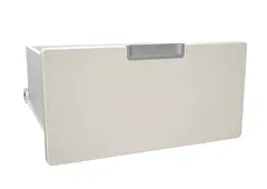 Quadro skuff smal kremhvit B37 x H19 cm