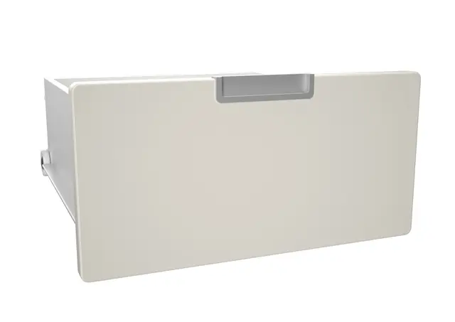 Quadro skuff smal kremhvit B37 x H19 cm 