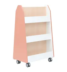 Quadro bokreol tosidig lakserosa B90 x D38 x H98 cm