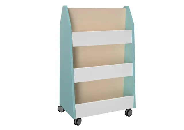 Quadro bokreol tosidig pastell turkis B90 x D38 x H98 cm 