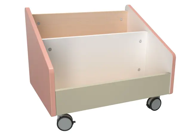 Quadro bokkasse stor lakserosa B55 x D35 x H46 cm 