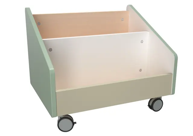 Quadro bokkasse stor olivengrønn B55 x D35 x H46 cm 