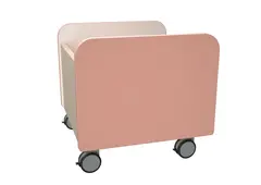 Quadro bokkasse medium lakserosa B42 x D42 x H39 cm