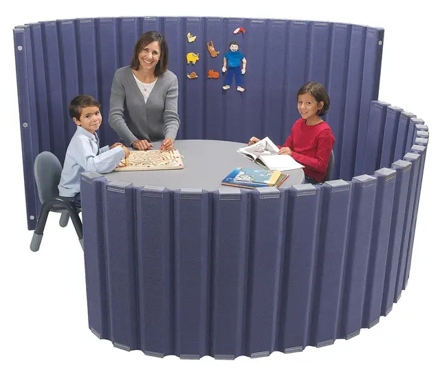 Sound Sponge skillevegg B183 x D5 x H76 cm 