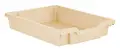 Quadro plastskuff liten beige B31 x D43 x H8 cm