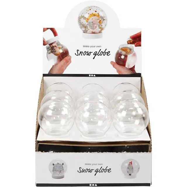 Snøkuler Ø8 cm, 18 stk 