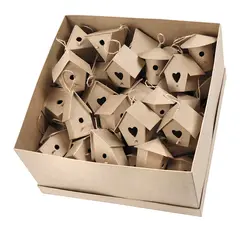 Fuglekasse H7 cm, 60 stk