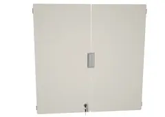 Quadro l&#229;sbare d&#248;rer kremhvit B37 x H74 cm, 1 par til yttervegg, 180&#176;