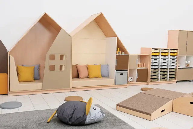 Quadro lesehus madrass beige B113 x D56 x H14 cm 