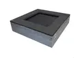 Kvadratisk trampoline S L150 x B150 cm