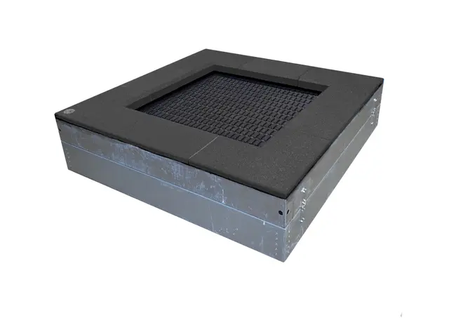 Kvadratisk trampoline S L150 x B150 cm 