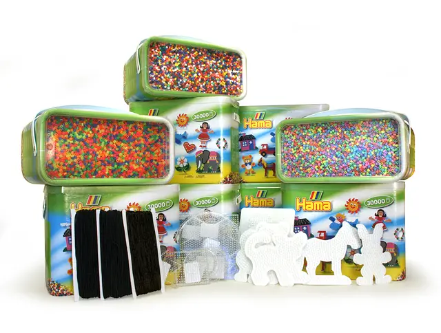 Midiperlesett storpakke 270.000 perler og tilbehør 