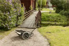 Trekkvogn L160 x B90 x H90 cm