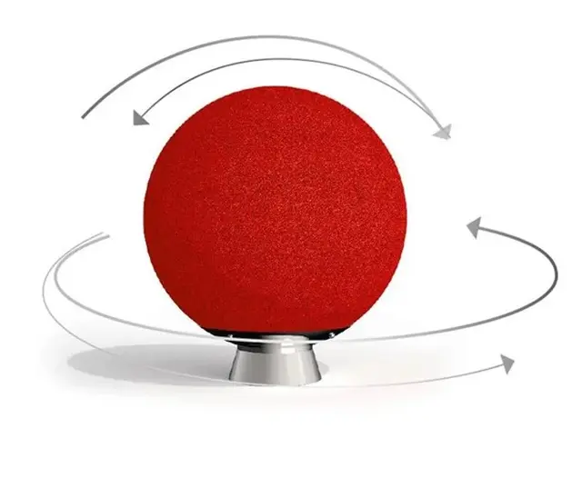 Agito 500 balansekule med spinn/vipp blå Ø50 cm 