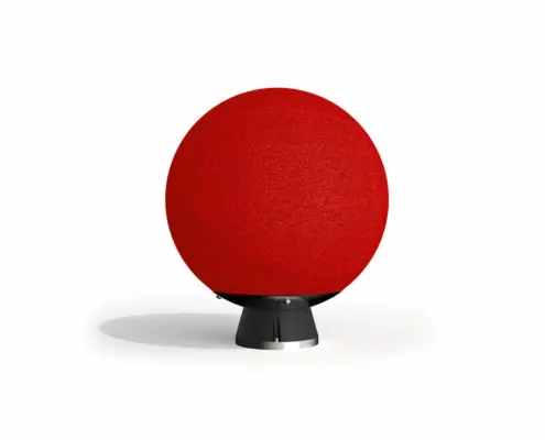 Agito 750 balansekule med spinn/vipp rød Ø75 cm 