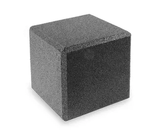 Sitte- og balansekube antrasitt L40 x B40 x H40 cm