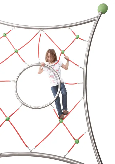 Klatrenett spindelvev L225 x B40 x H288 cm 