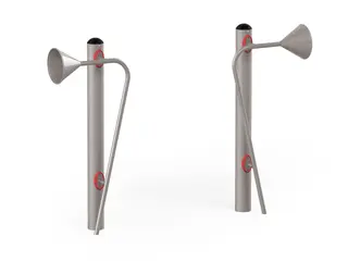 Samtale over kanalen L57 x B34 x H134 cm