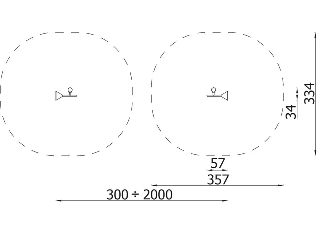 Samtale over kanalen L57 x B34 x H134 cm 