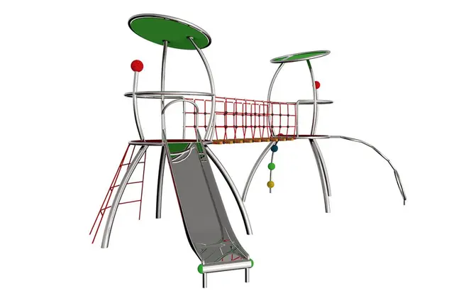 Saturn klatrestativ L682 x B411 x H333 cm 