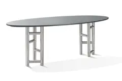 Mensa  bord uten sjakkbrett L215 x B85 x H78 cm