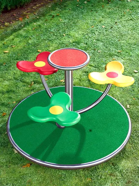 Karusell med stoler Ø132 x 90,5 cm 