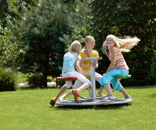 Karusell med stoler Ø132 x 90,5 cm