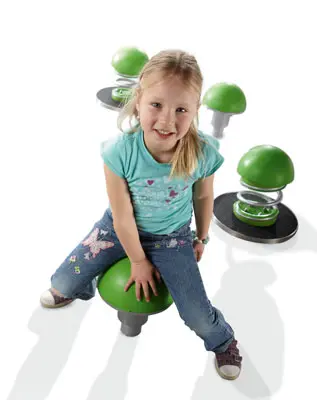 Balansekarusell sopp Ø25 x H50 cm 