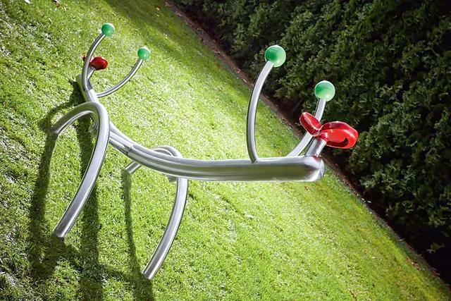 Sali dumpehuske for 2 L313 x B55 x H93 cm 