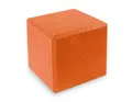 St&#248;tdempende sittekube EPDM L40 x B40 x H40 cm, oransje