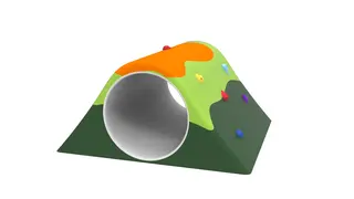 Tunnel gummifigur 3D L195 x B182 x H96 cm