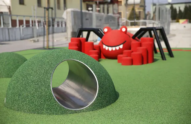 Krabbe gummidyr 3D-figur L350 x B300 x H90 cm 