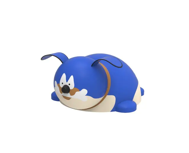 Hund gummidyr 3D-figur L181 x B150 x H82 cm 