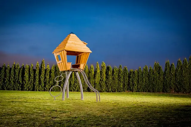 Silva 1 lekeapparat L390 x B140 x H330 cm 