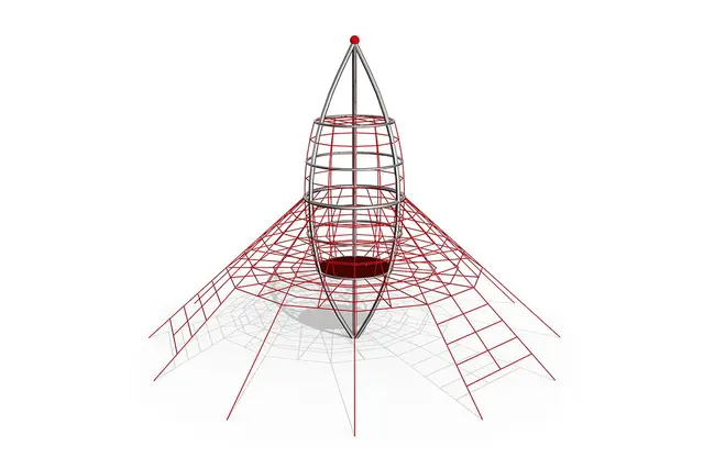 Spaceship klatrenett Ø864 x H539 cm 