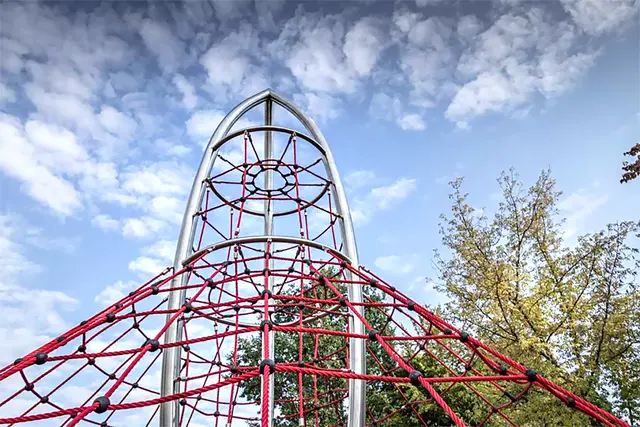 Spaceship klatrenett Ø864 x H539 cm 