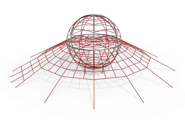 Astrum 2 klatrenett Ø870 x H285 cm 