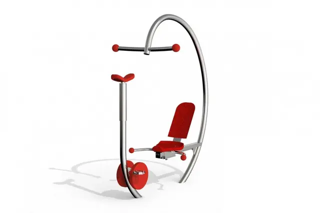 Fitness bike L175 x B80 x H193 cm 