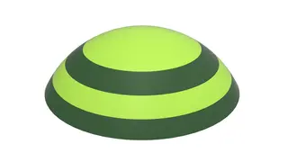 Bump gummifigur 3D Ø180 x H52 cm