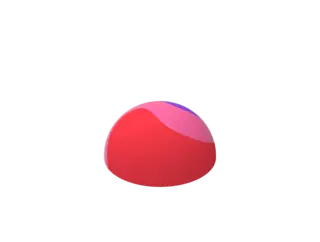 Hill M gummifigur 3D Ø89 x H43 cm