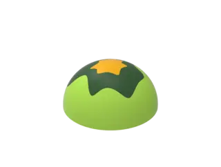 Hill L gummifigur 3D Ø130 x H60 cm