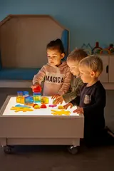 Store Nord lysbord bjørk B123 x D63 x H30 cm