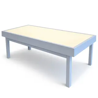 Store Nord lysbord hvit B123 x D63 x H30 cm
