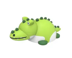 Gummidyr 3D krokodille L149 x B264 x H88 cm