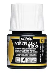Porselensmaling sort 45 ml