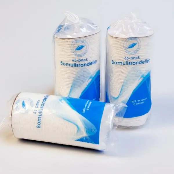 Bomullspads 65 stk 