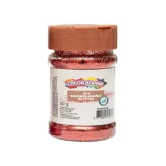 Bioglitter r&#248;d 50 g