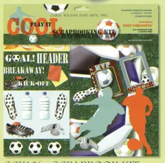 Papirpakke fotball I 27 deler